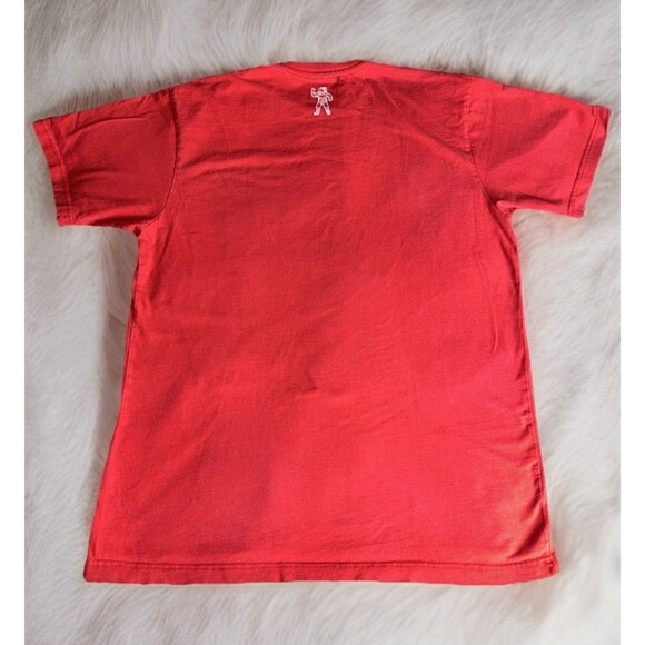 Billionaire Boys Club BBC Tee Red T-Shirt Big Logo Astronaut Graphic Men's Large - Picture 3 of 8